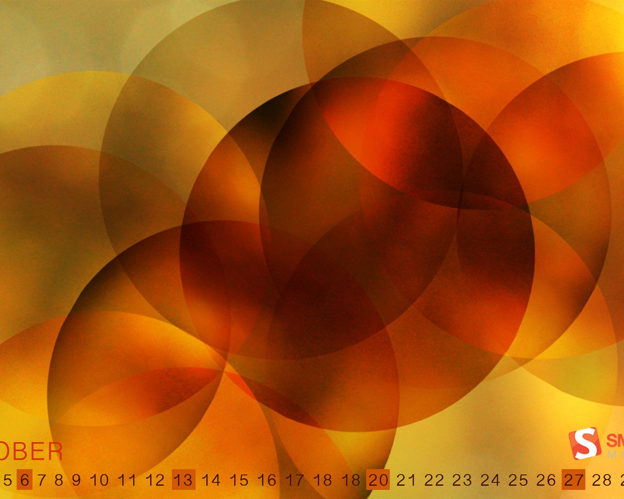 10. 2013 Kalendář tapety (2) #8 - 1280x1024