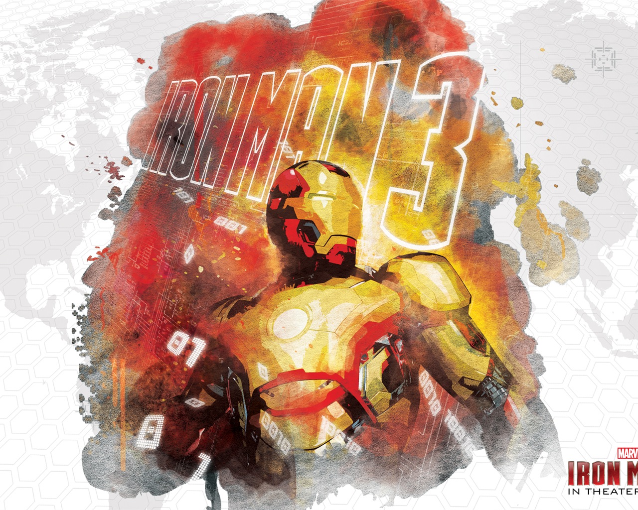 2013 Iron Man 3 neuesten HD Wallpaper #10 - 1280x1024