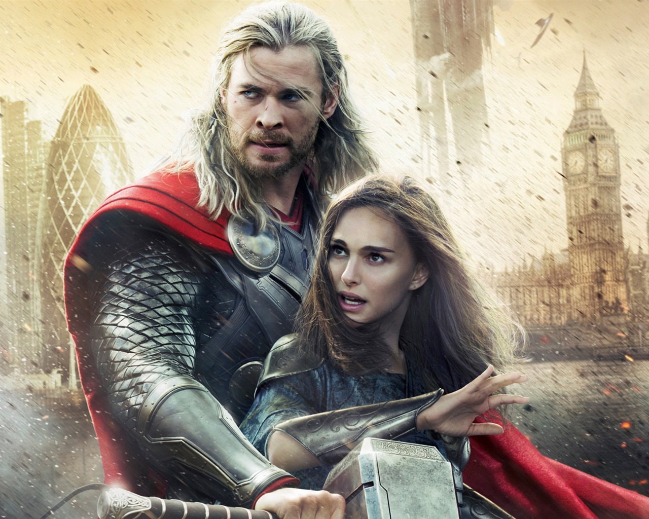 Thor 2: The Dark World HD tapety na plochu #11 - 1280x1024