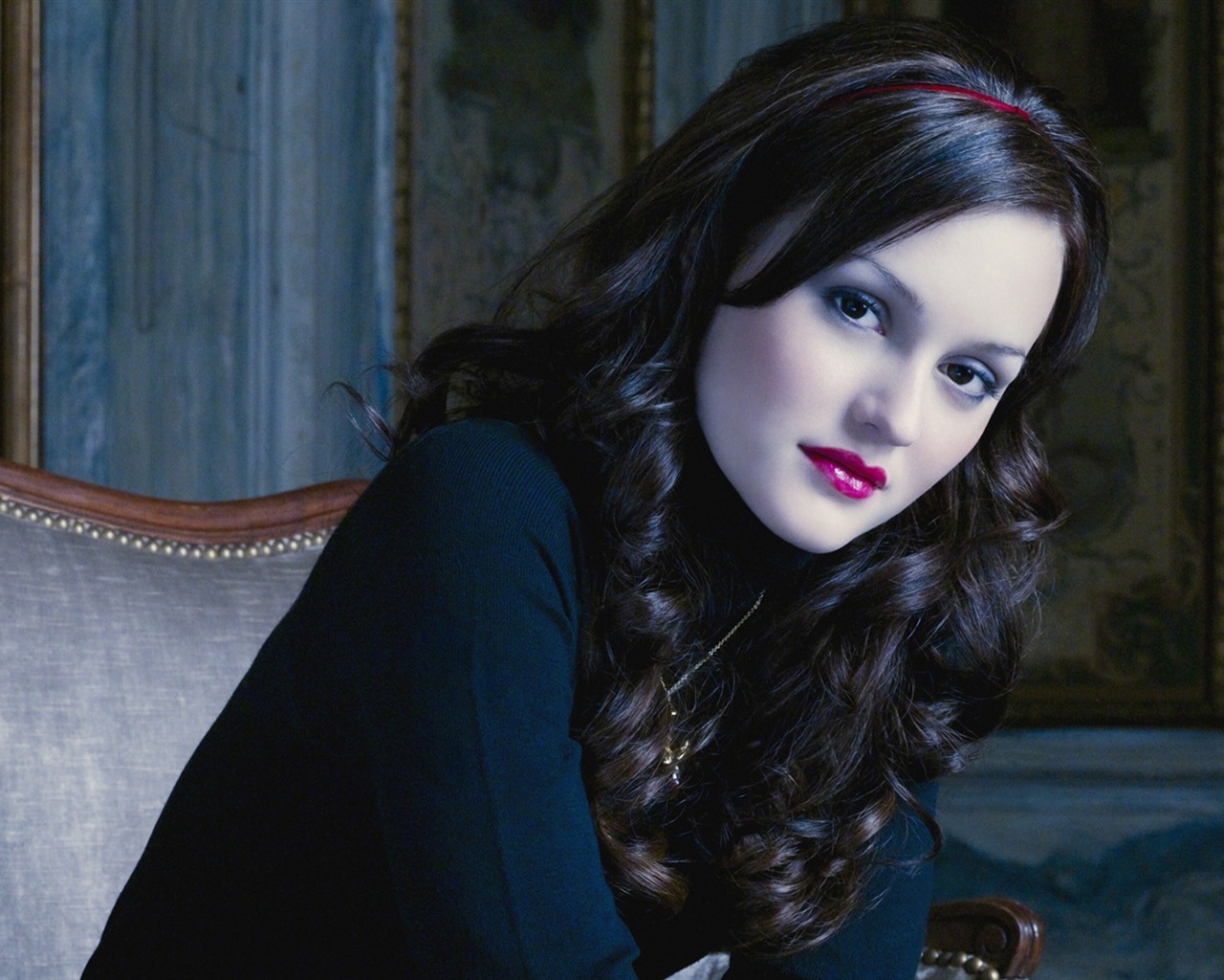 Leighton Meester krásné Tapety na plochu #14 - 1280x1024