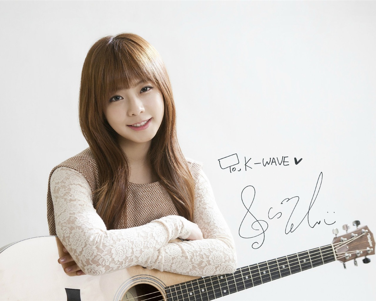 JUNIEL Korea krásné HD tapety na plochu dívky #2 - 1280x1024