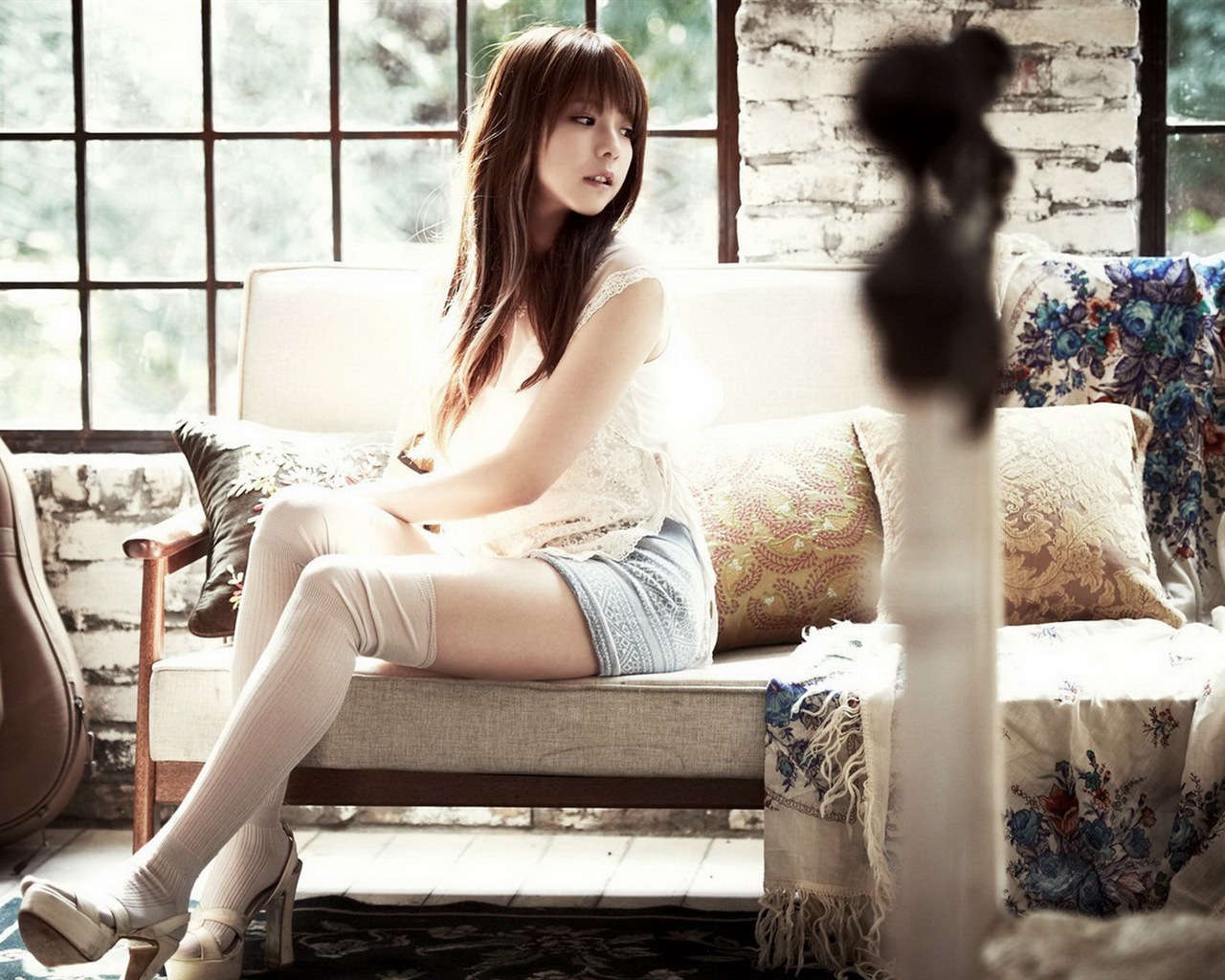 JUNIEL Korea schöne Mädchen HD Wallpaper #3 - 1280x1024