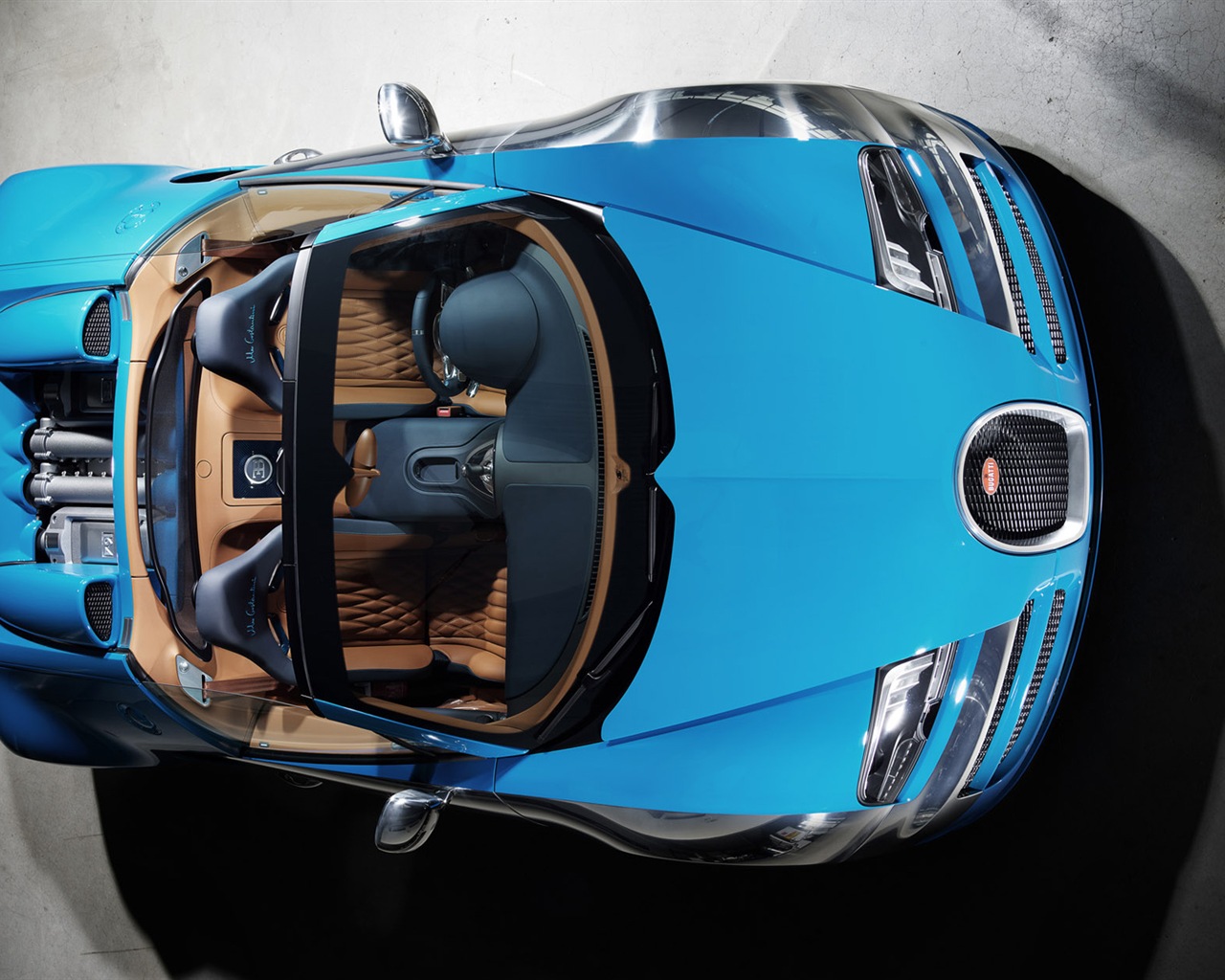 2013 Bugatti Veyron 16.4 Grand Sport Vitesse supercar HD tapety na plochu #11 - 1280x1024
