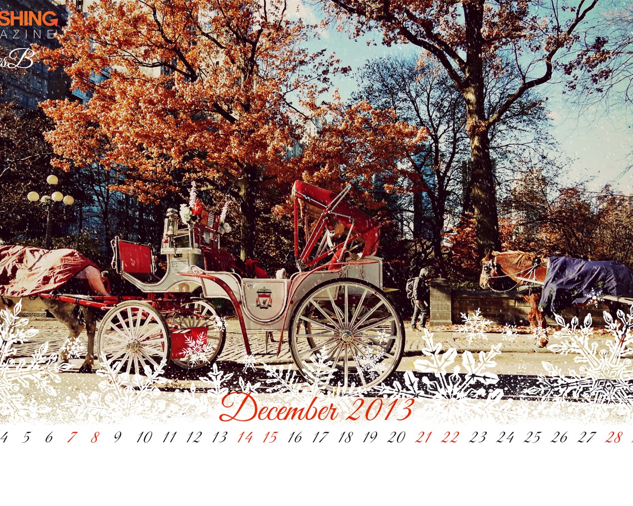 December 2013 Calendar wallpaper (2) #9 - 1280x1024