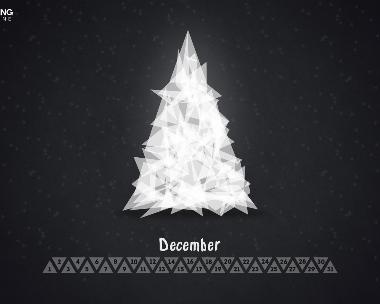 December 2013 Calendar wallpaper (2) #21 - 1280x1024