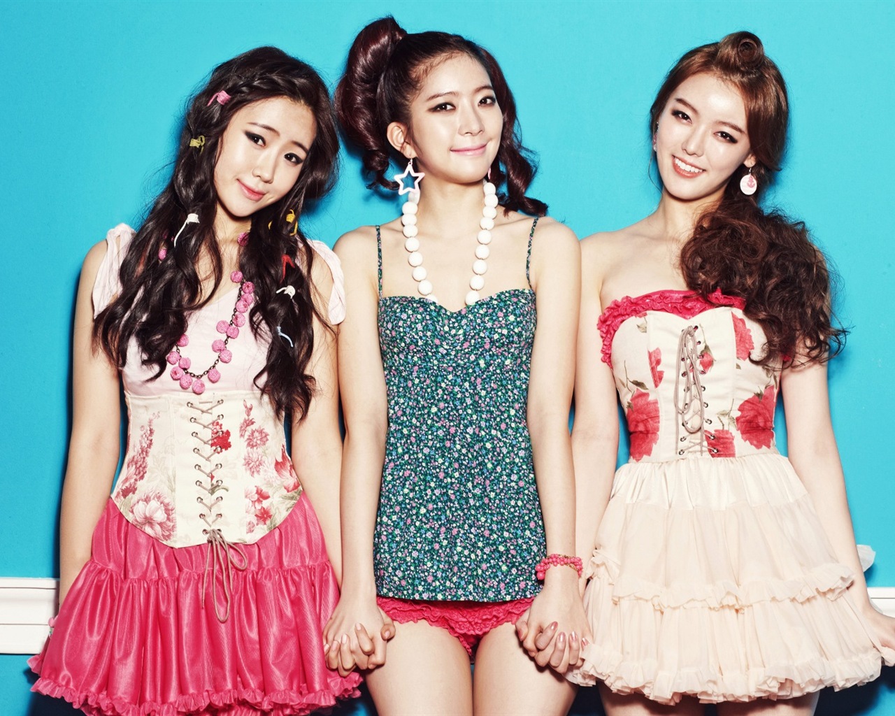 DalShabet Korean music beautiful girls HD wallpapers #7 - 1280x1024