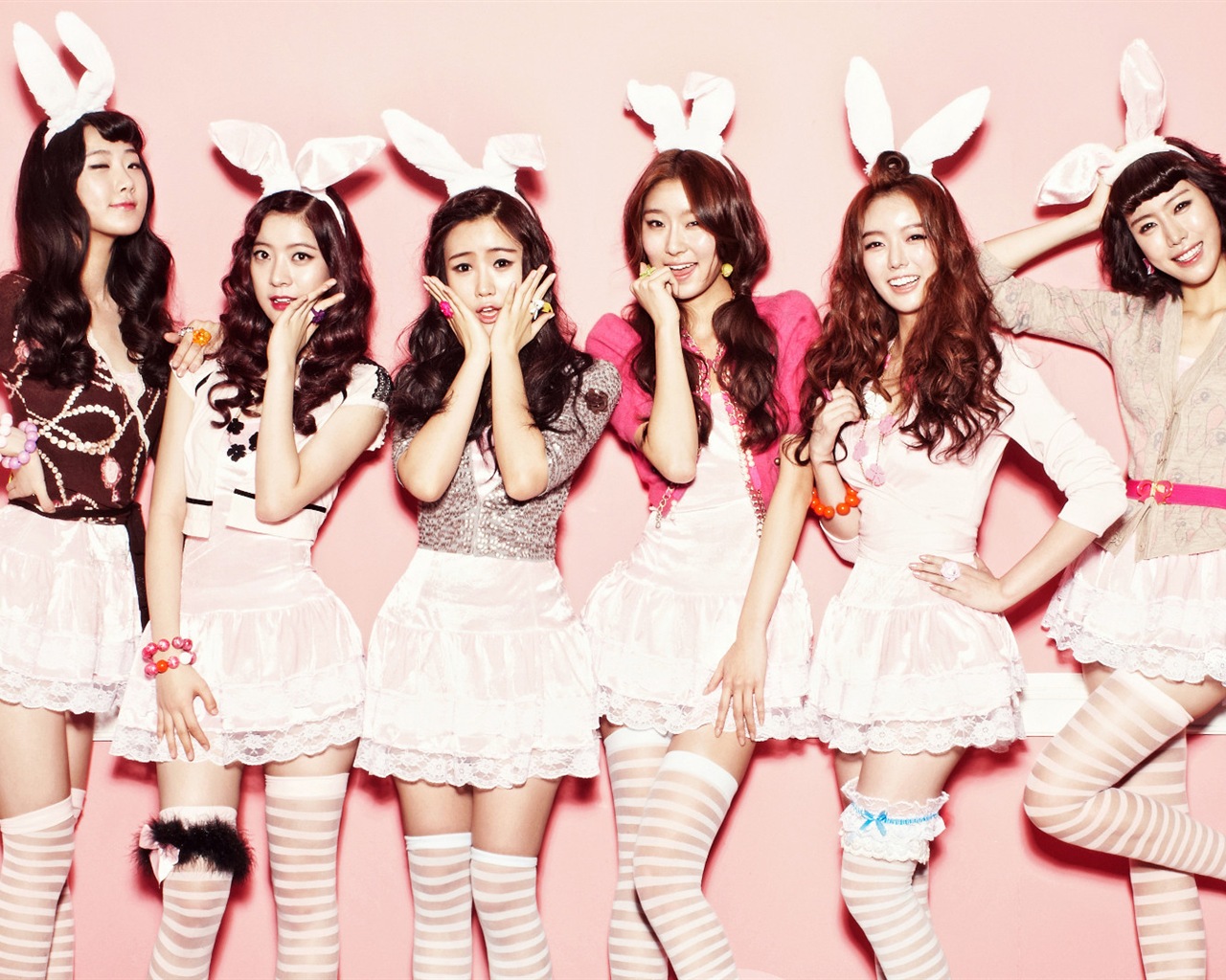 DalShabet musique coréenne belles filles de fonds d'écran HD #9 - 1280x1024