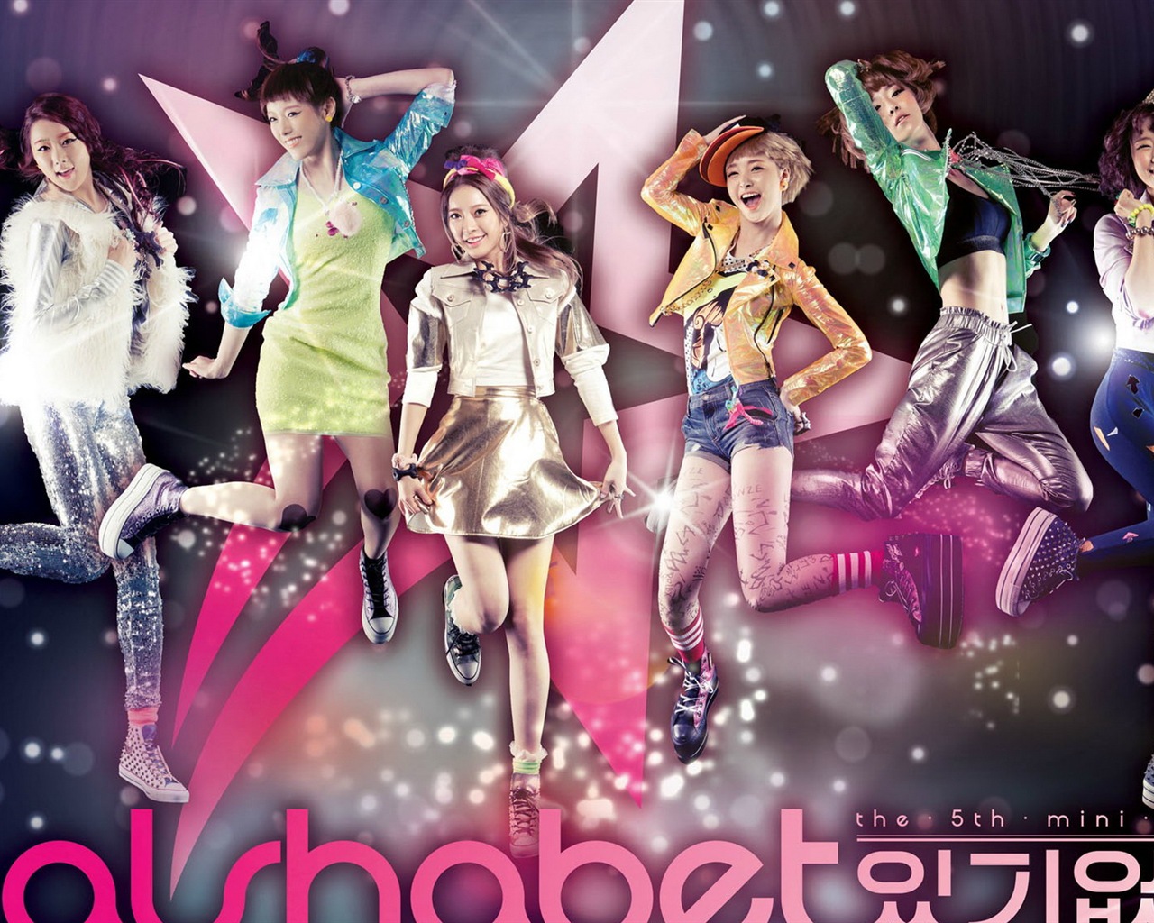 DalShabet Korean music beautiful girls HD wallpapers #14 - 1280x1024