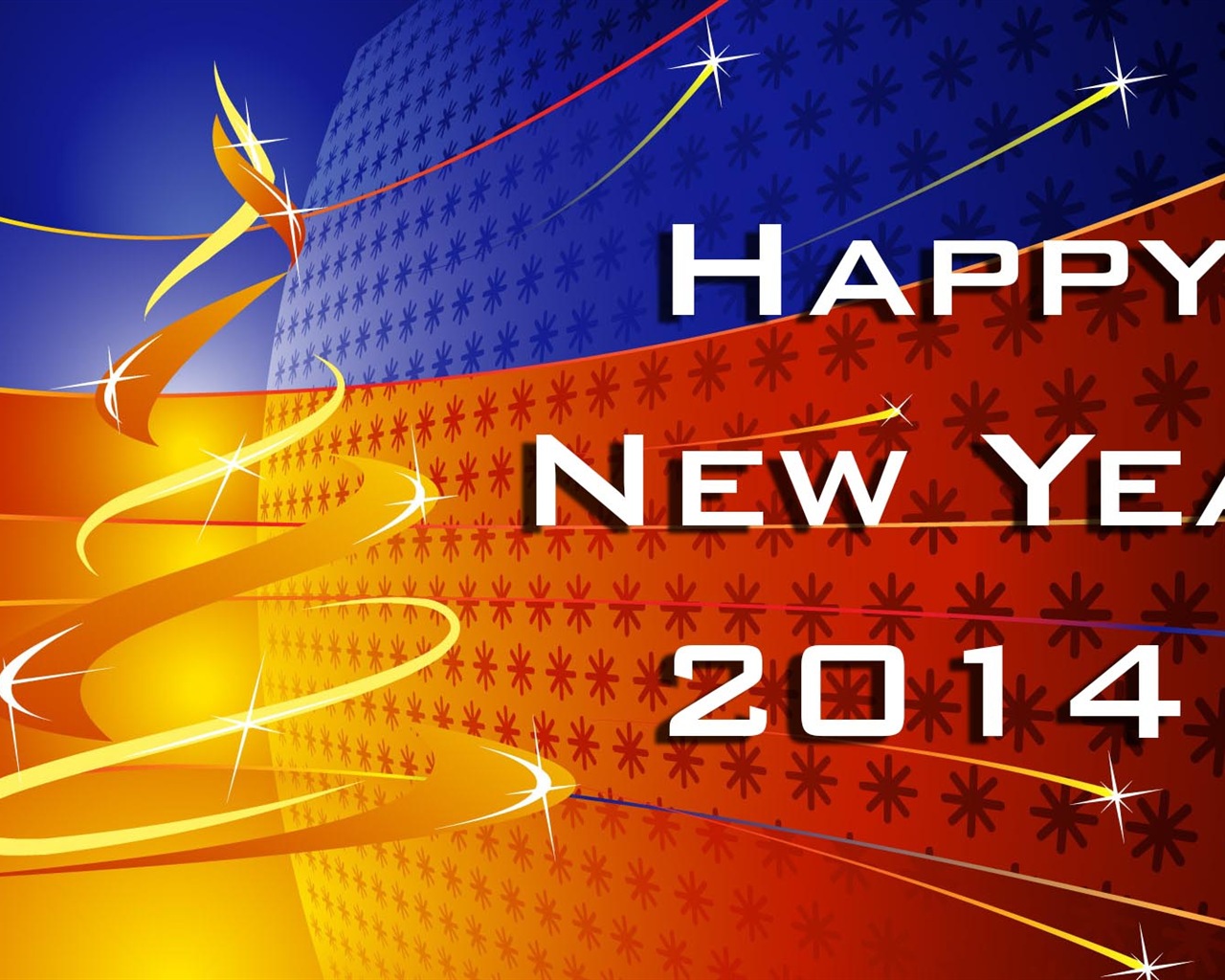 2014 New Year Theme HD Wallpapers (1) #14 - 1280x1024