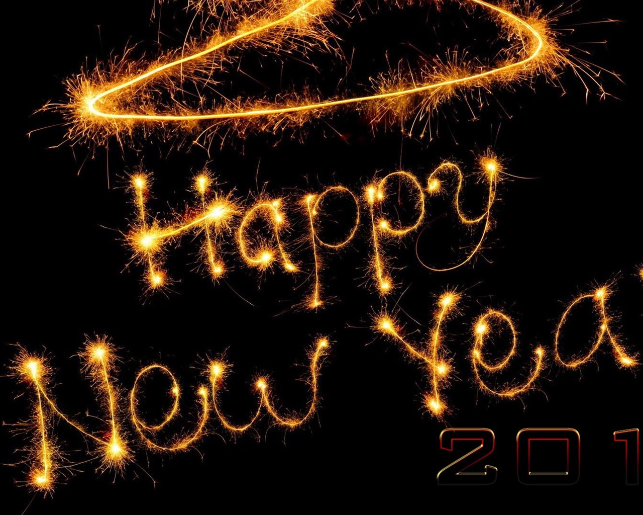 2014新年主題 高清壁紙(一) #19 - 1280x1024