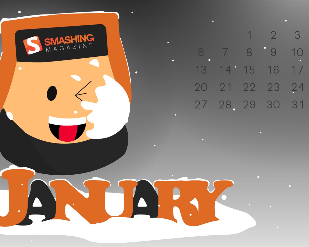 Januar 2014 Kalender Wallpaper (2) #12 - 1280x1024