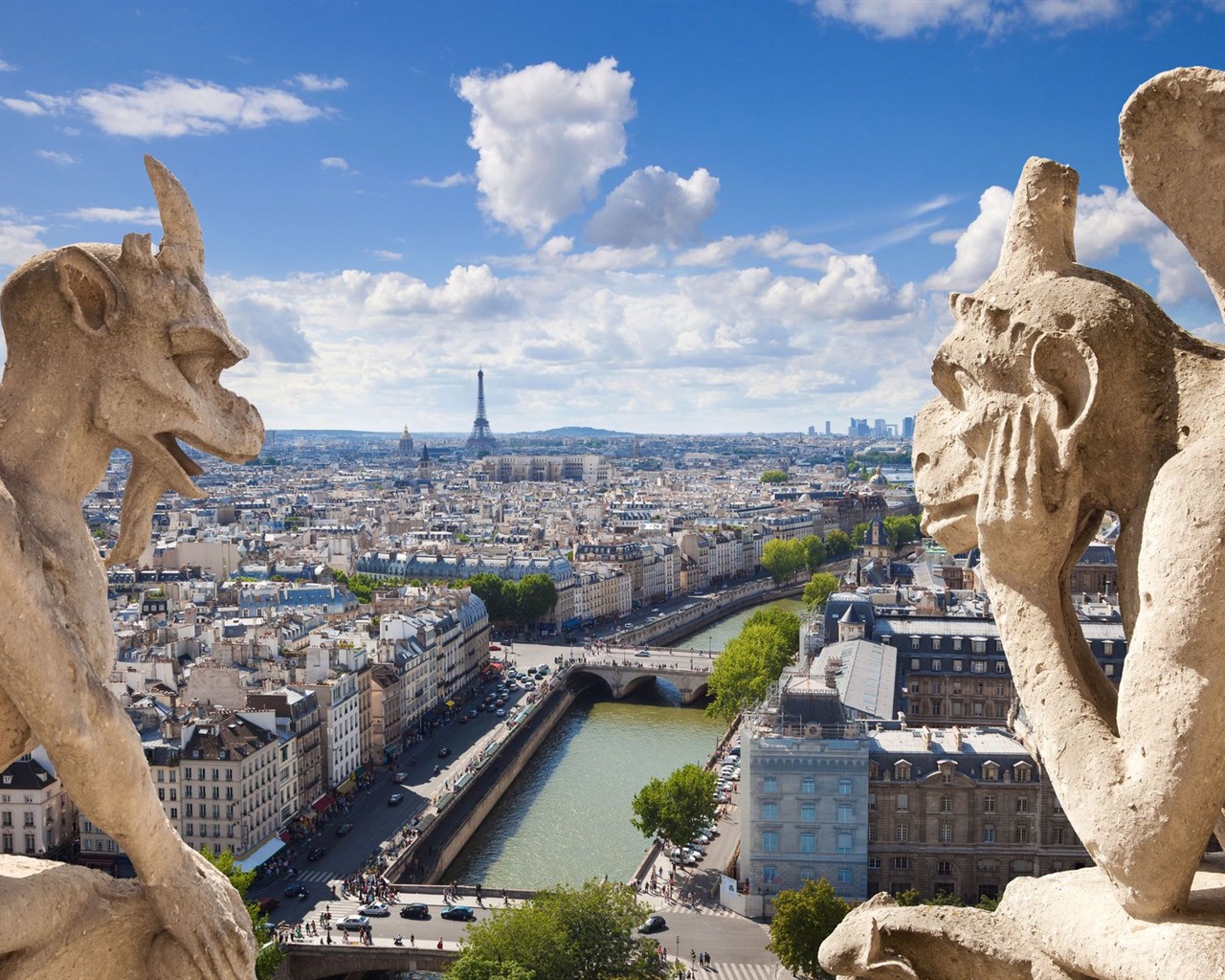 Notre Dame HD Tapety na plochu #13 - 1280x1024