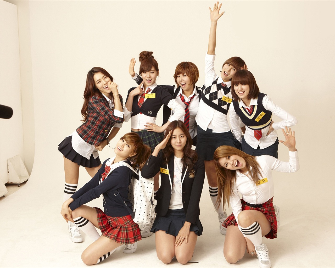 Après l'école coréens fonds d'écran filles de musique HD #23 - 1280x1024