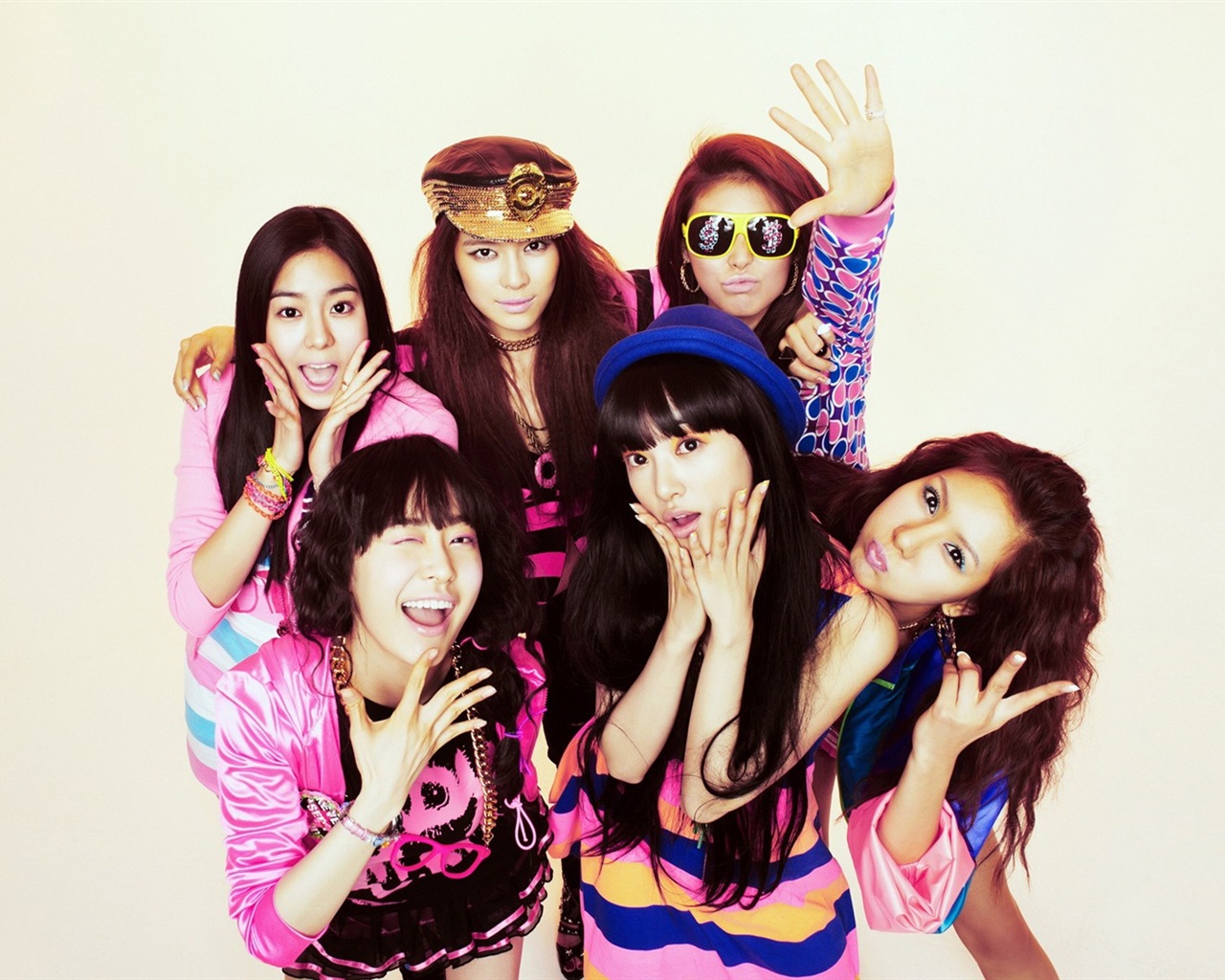 After School korejské hudební dívky HD Tapety na plochu #24 - 1280x1024