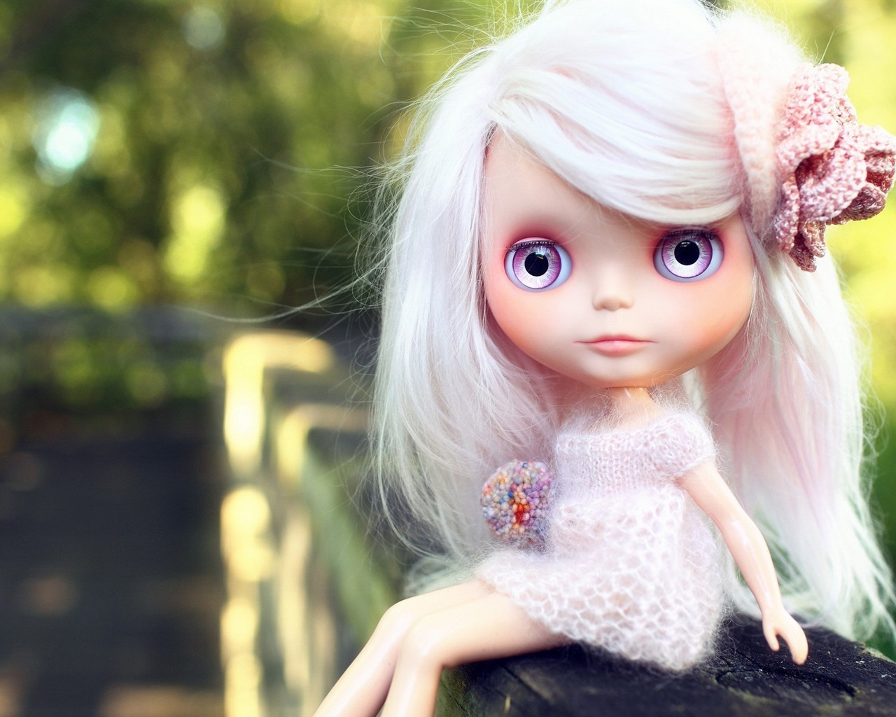 Krásné Super Dollfie hračky dívky HD Tapety na plochu #2 - 1280x1024