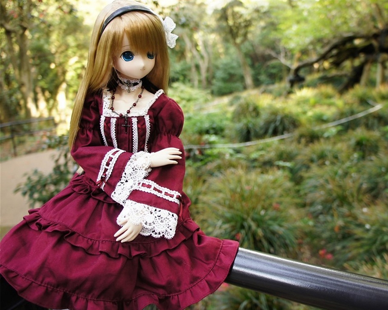 Krásné Super Dollfie hračky dívky HD Tapety na plochu #6 - 1280x1024