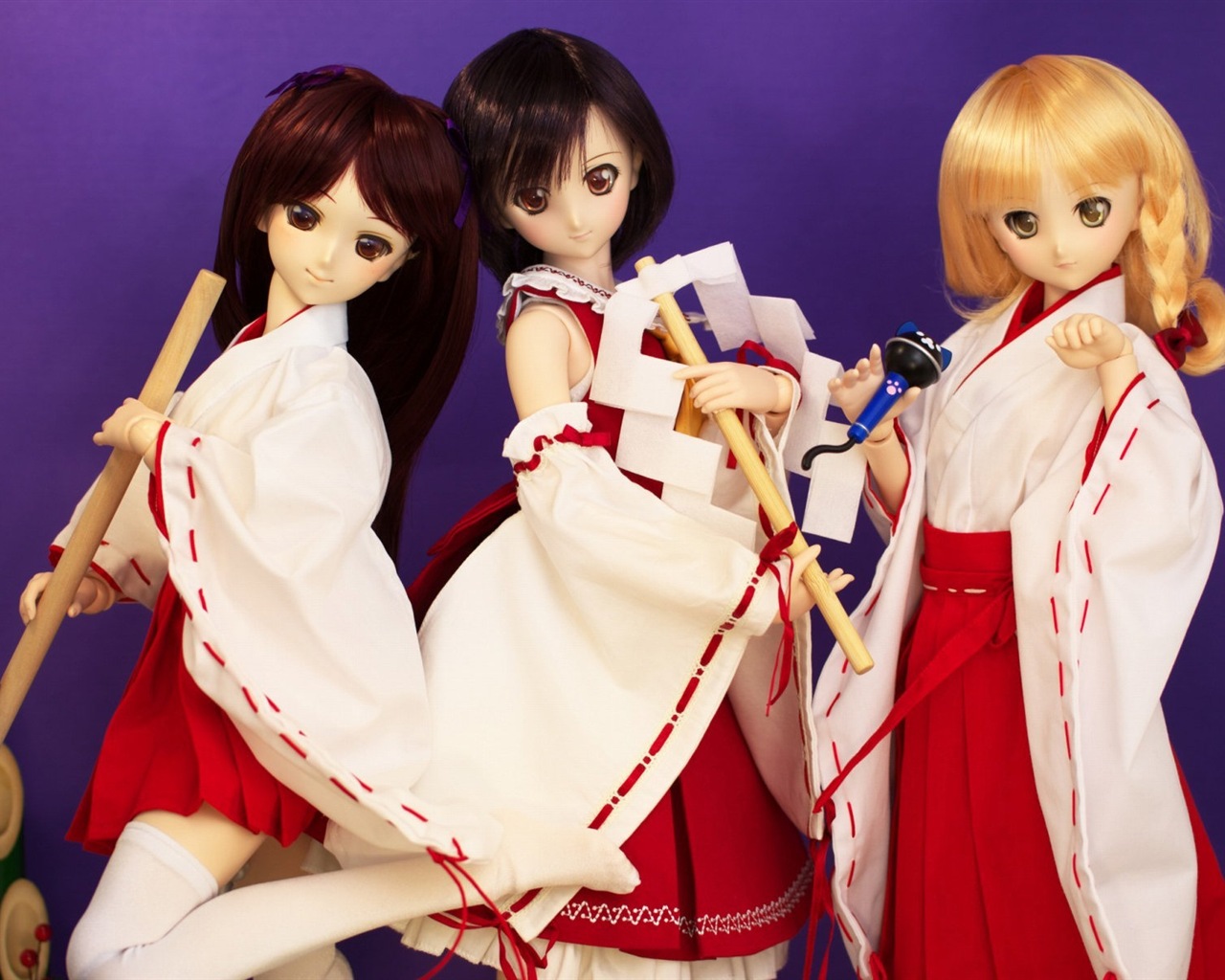 Krásné Super Dollfie hračky dívky HD Tapety na plochu #8 - 1280x1024