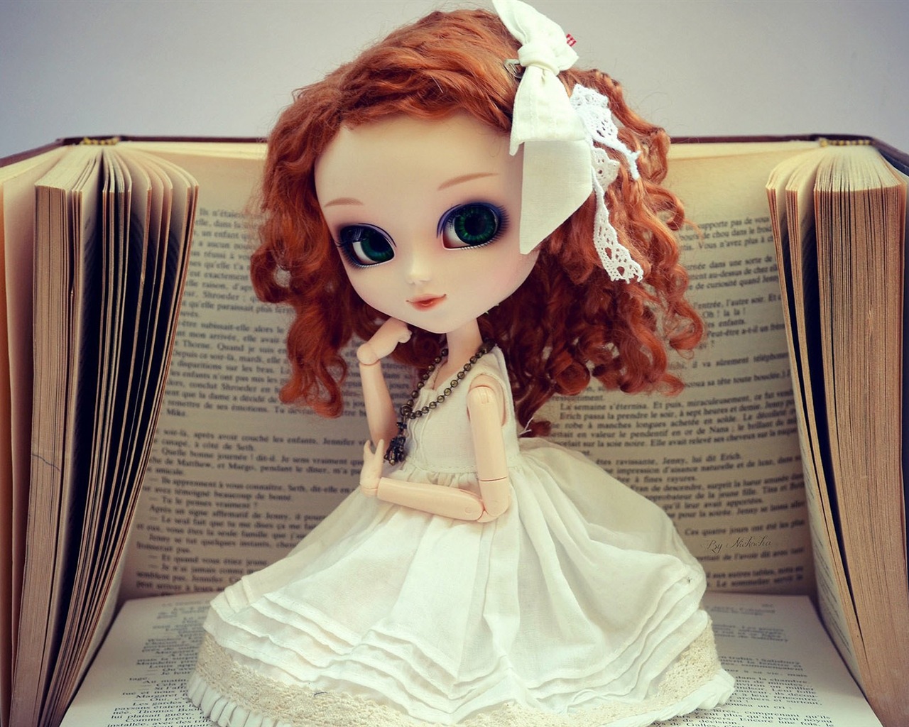 Krásné Super Dollfie hračky dívky HD Tapety na plochu #14 - 1280x1024