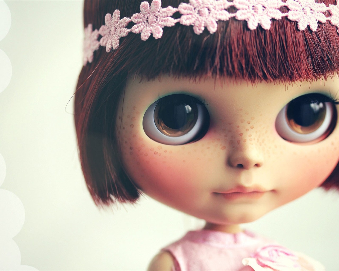 Krásné Super Dollfie hračky dívky HD Tapety na plochu #17 - 1280x1024