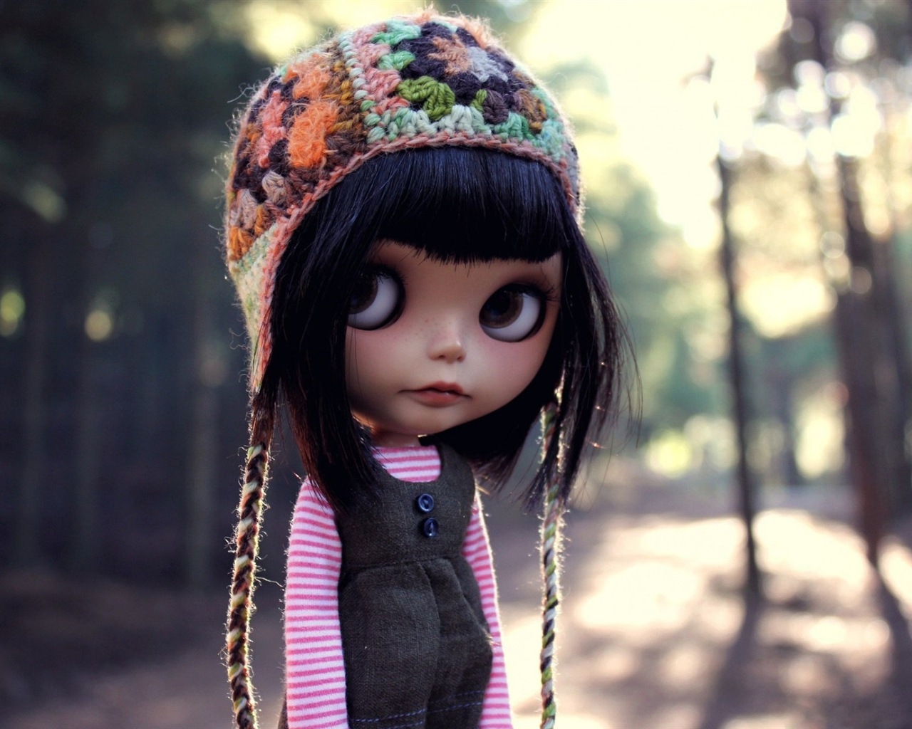 Beautiful Super Dollfie toy girls HD wallpapers #20 - 1280x1024