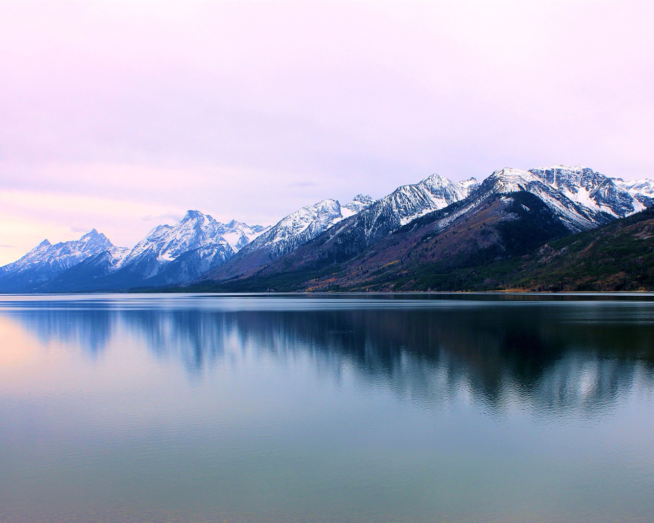美丽的山川，湖泊，森林，Windows 8 主题高清壁纸4 - 1280x1024