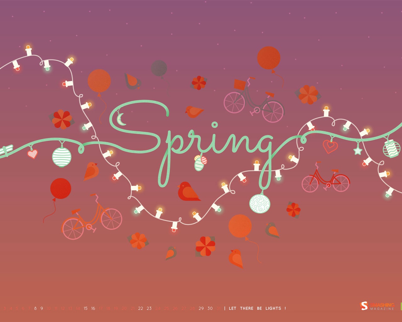 March 2014 calendar wallpaper (2) #5 - 1280x1024