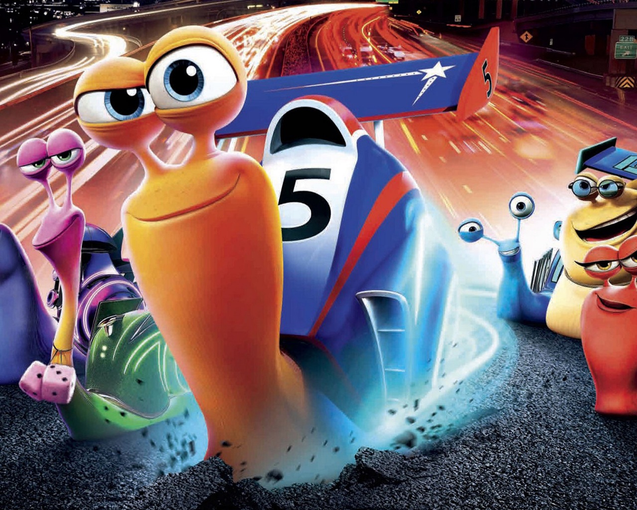 Turbo 3D movie HD wallpapers #2 - 1280x1024