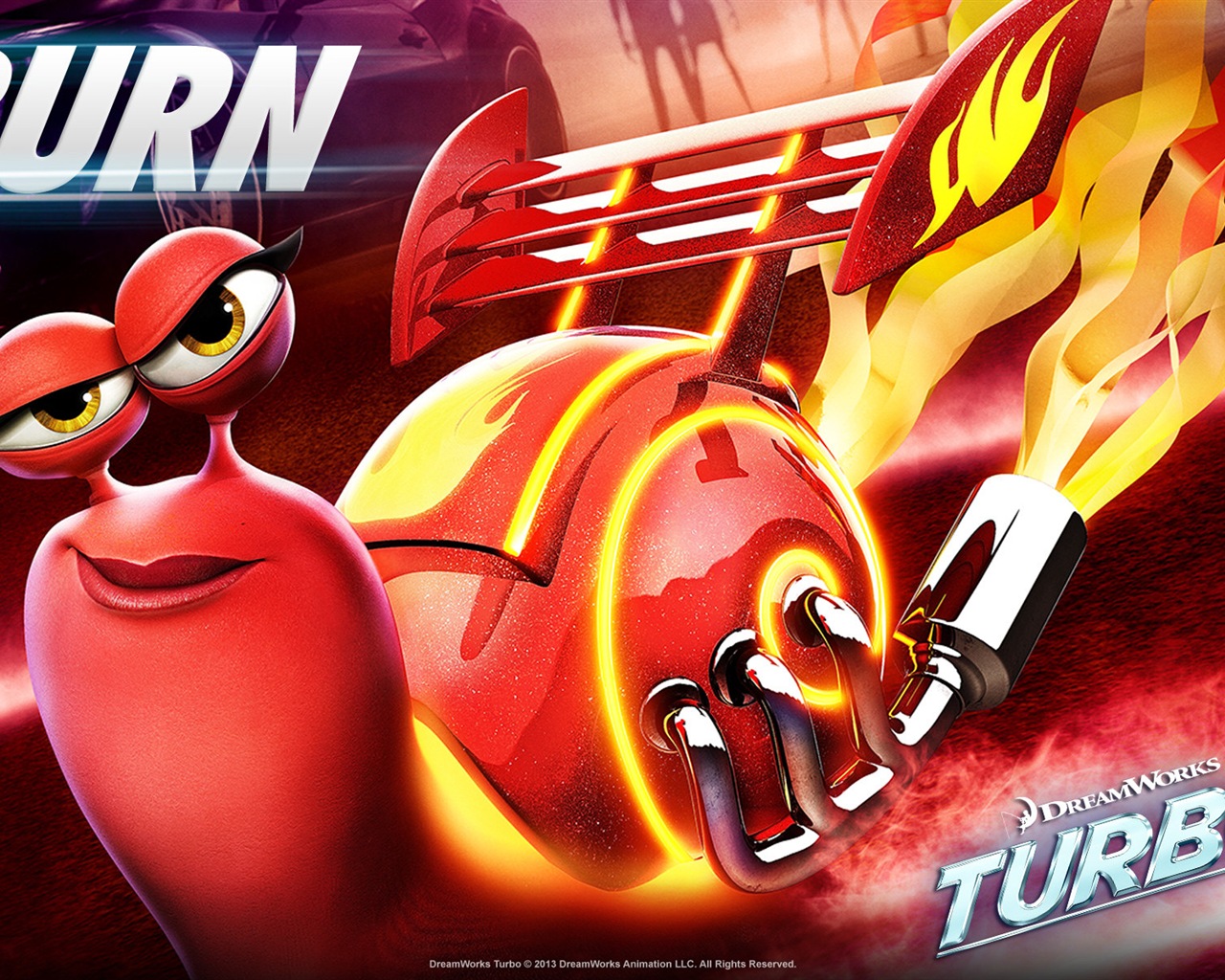 3D film Turbo HD tapety na plochu #7 - 1280x1024