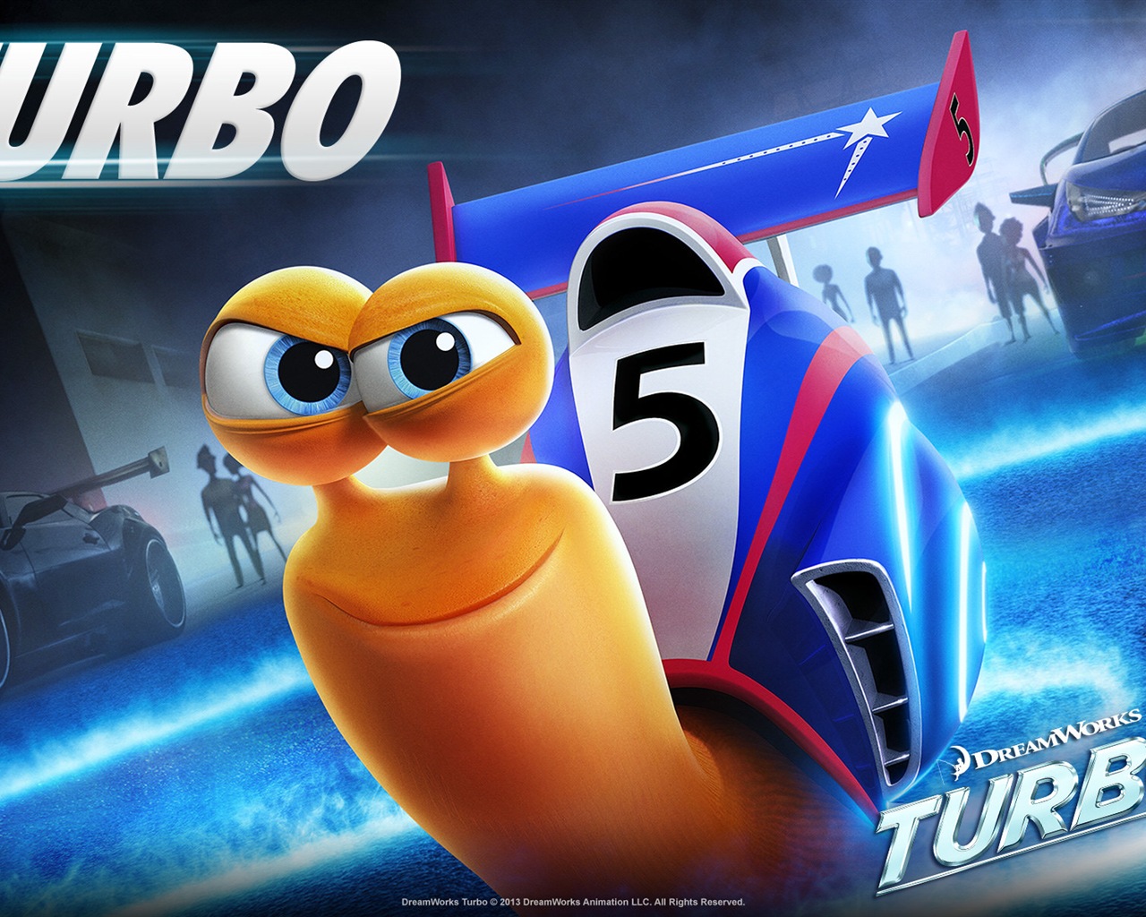 3D film Turbo HD tapety na plochu #9 - 1280x1024