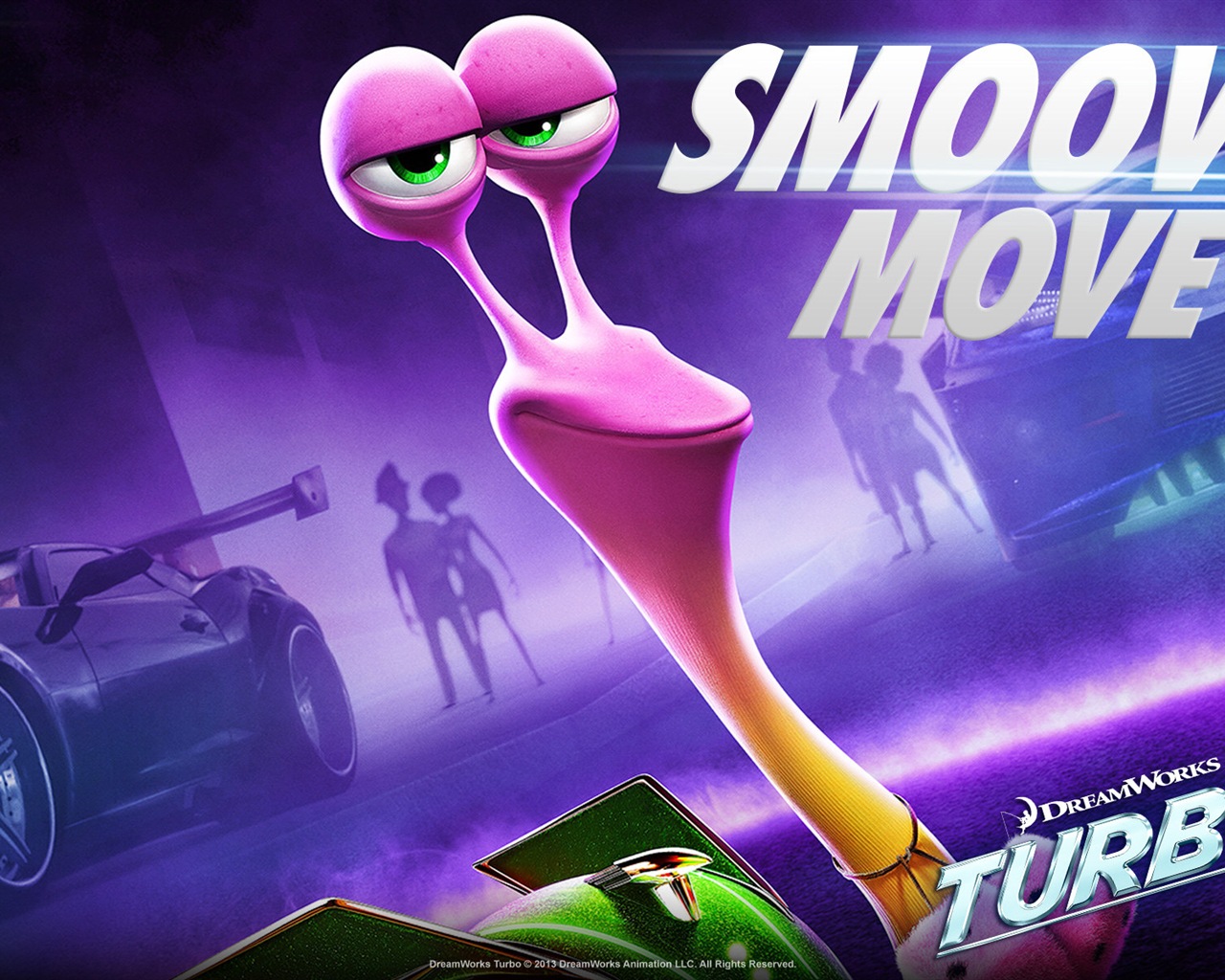 3D film Turbo HD tapety na plochu #10 - 1280x1024