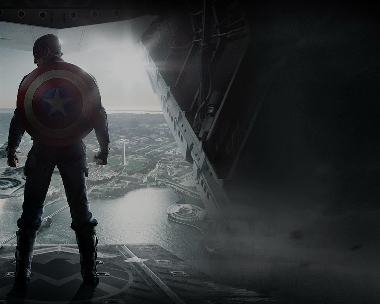 Captain America: The Winter Soldier fondos de pantalla HD #4 - 1280x1024
