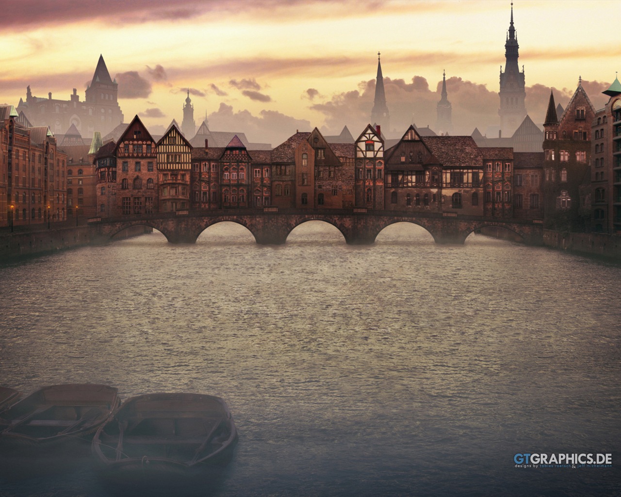 GTGraphics 科幻主題 Windows 8 高清壁紙 #8 - 1280x1024