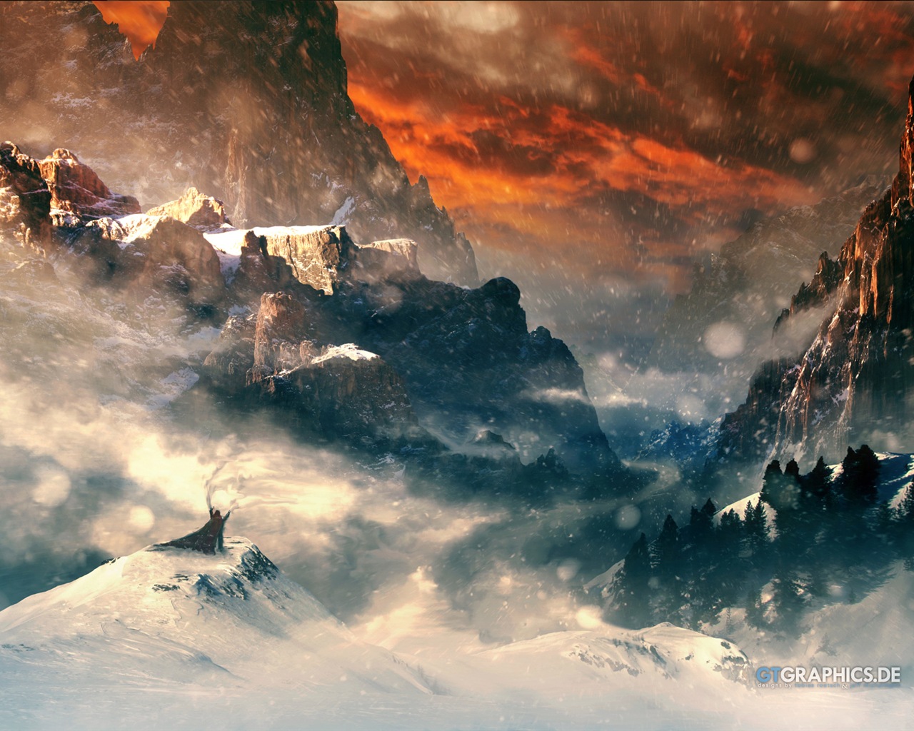 Windows 8 GTGraphics sci-fi téma HD Tapety na plochu #11 - 1280x1024