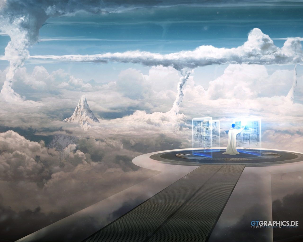 Windows 8 GTGraphics sci-fi téma HD Tapety na plochu #16 - 1280x1024