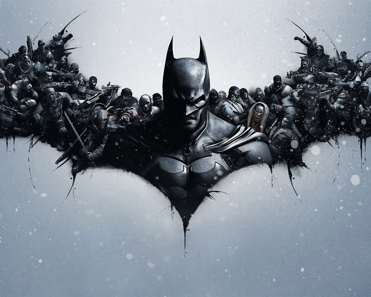 Batman: Arkham Knight 蝙蝠侠阿甘骑士 高清游戏壁纸14 - 1280x1024