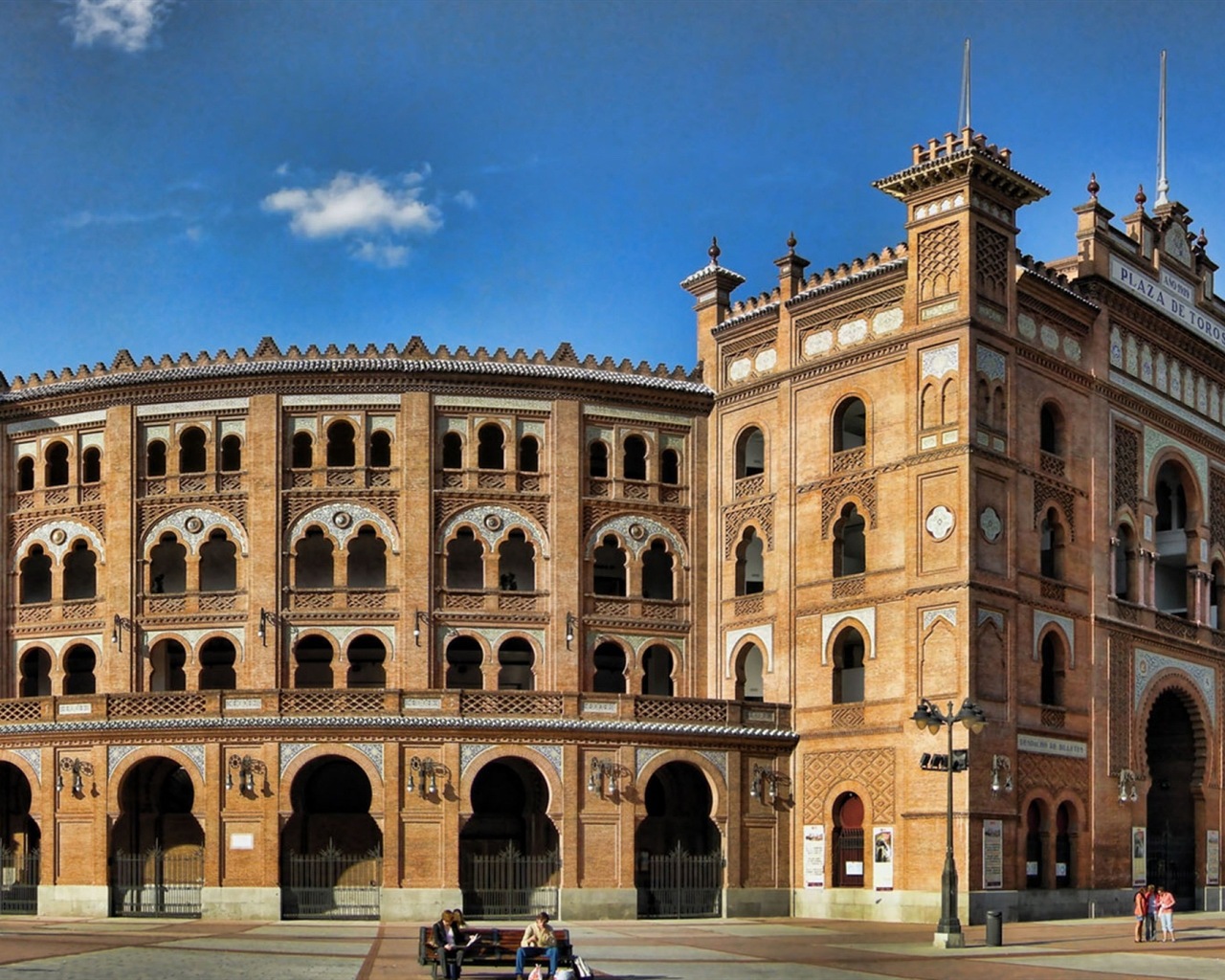 Hlavní město Španělska Madrid, městské scenérie HD Tapety na plochu #7 - 1280x1024