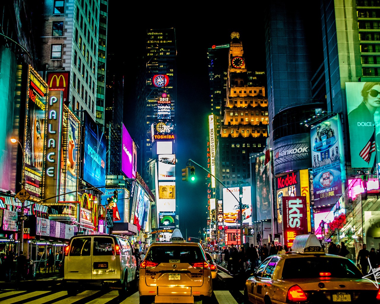 New York Pohledy na město, Microsoft Windows 8 HD tapety na plochu #2 - 1280x1024