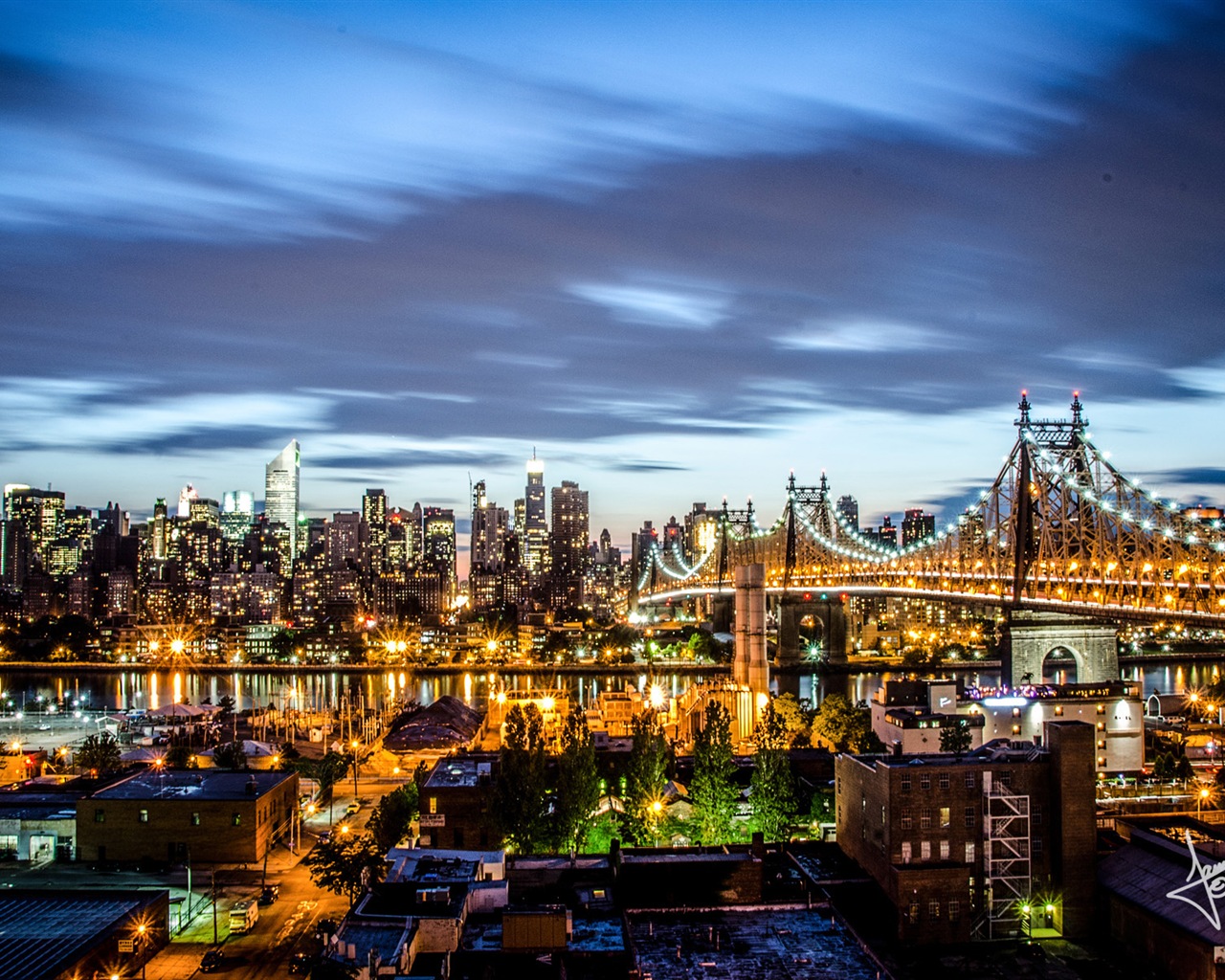 New York Pohledy na město, Microsoft Windows 8 HD tapety na plochu #3 - 1280x1024