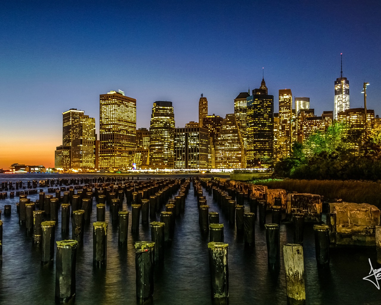 Paysages urbains de New York, Microsoft Windows 8 fonds d'écran HD #8 - 1280x1024