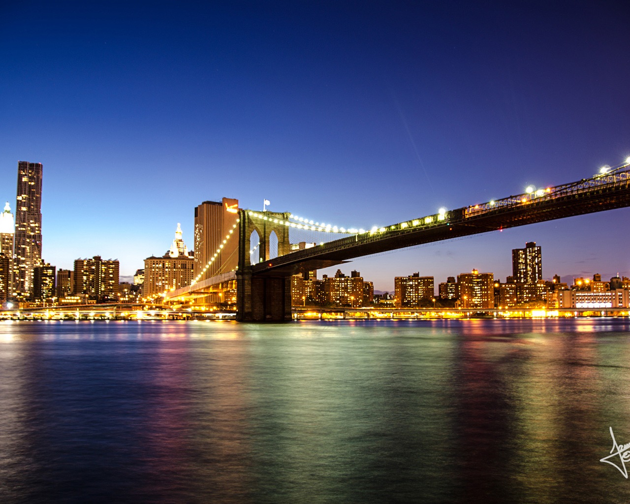 ニューヨークの都市景観、Microsoft Windowsの8 HDの壁紙 #16 - 1280x1024