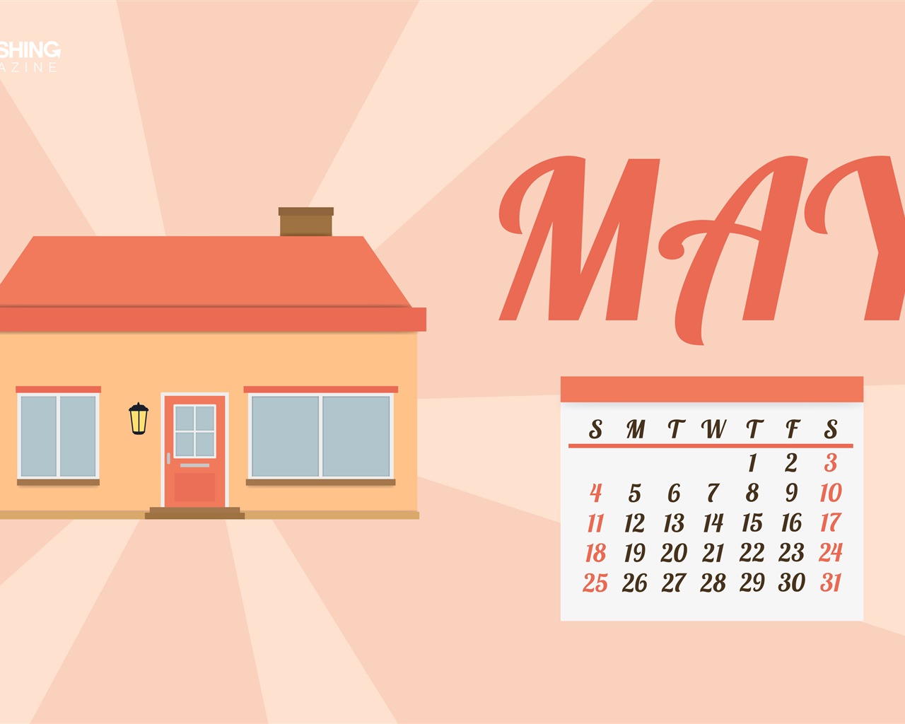 May 2014 calendar wallpaper (2) #3 - 1280x1024