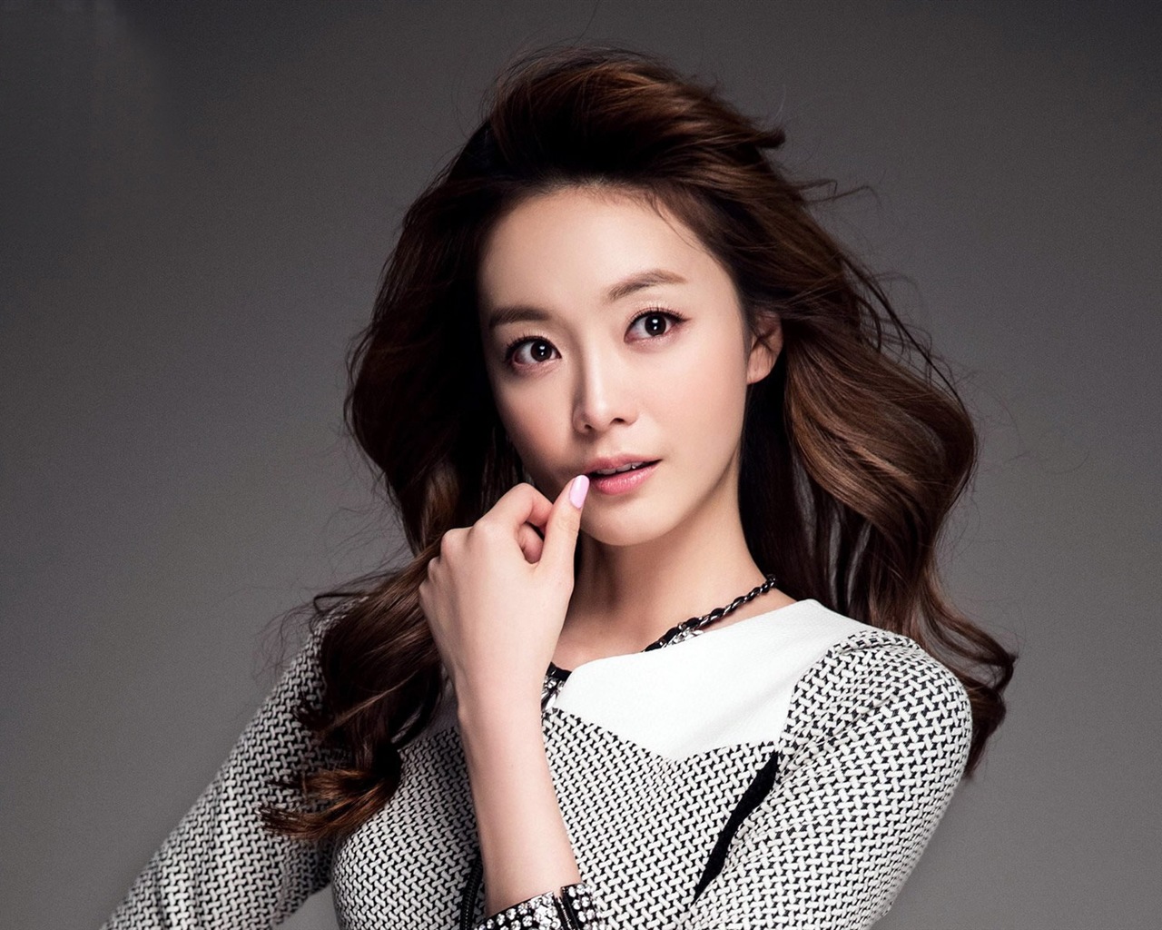 So Jeon-Min, Koreanisch schönen Mädchen, HD-Hintergrundbilder #3 - 1280x1024