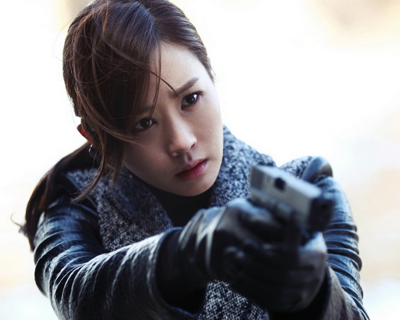 Korejský krásná dívka, Lee Da Hae, HD tapety na plochu #31 - 1280x1024