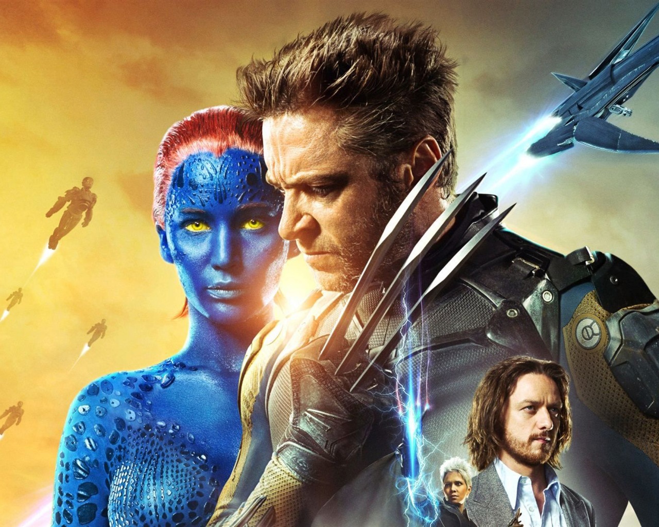X-Men: Days of Future Past X戰警：未來昔日 高清壁紙 #1 - 1280x1024