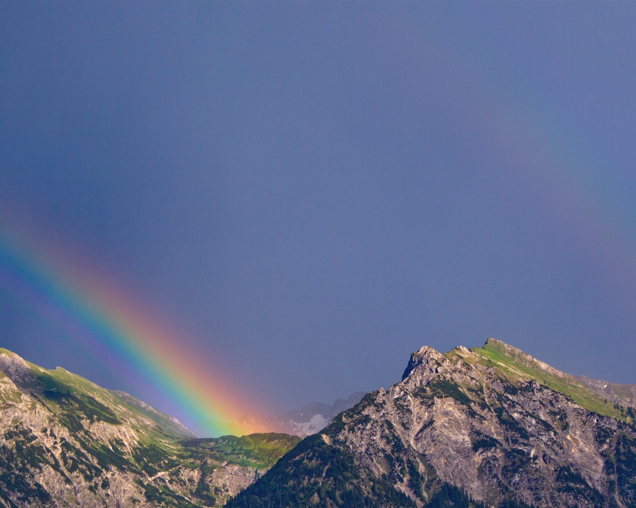 Fondos de pantalla HD paisaje rainbow Hermosas #10 - 1280x1024