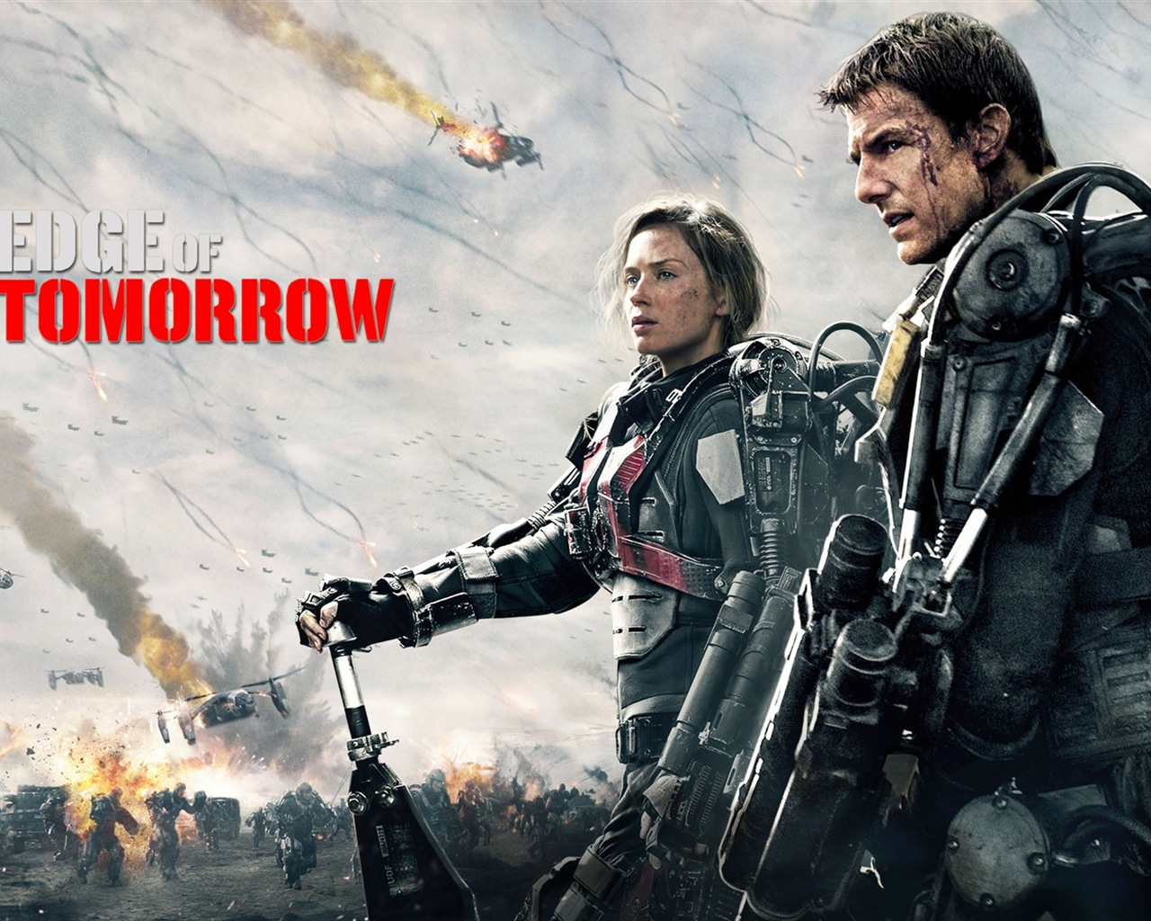 Edge of Tomorrow 2014 明日邊緣 高清壁紙 #1 - 1280x1024