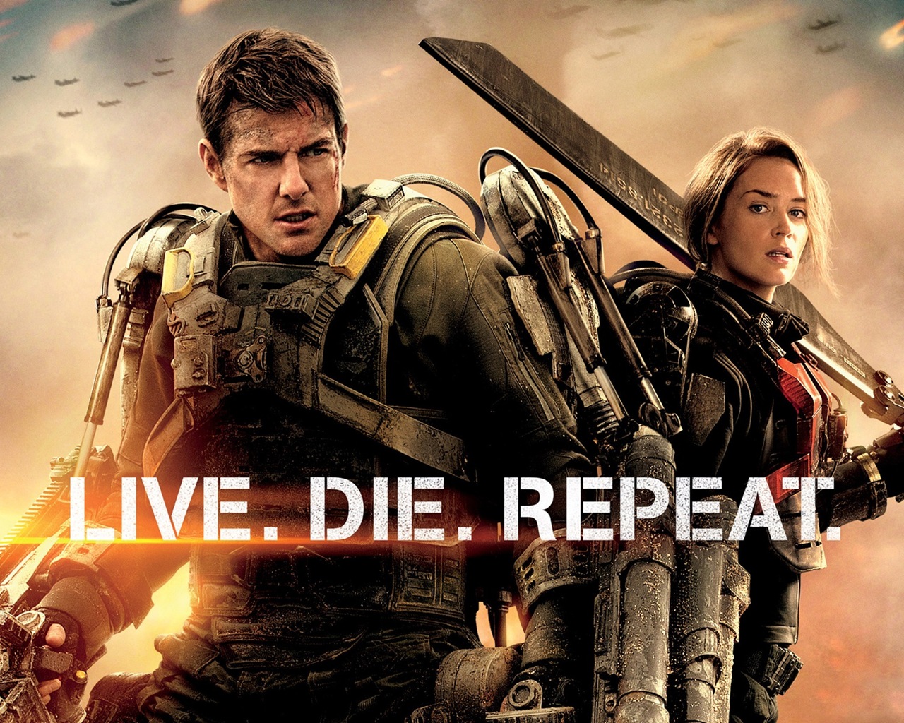 Edge of Tomorrow 2014 明日邊緣 高清壁紙 #6 - 1280x1024