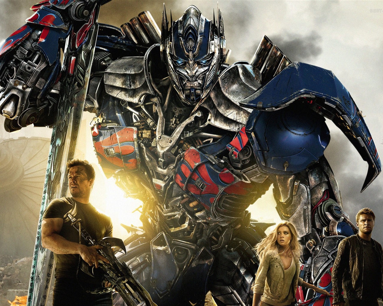 2014 Transformers: Age of Extinction HD tapety #1 - 1280x1024