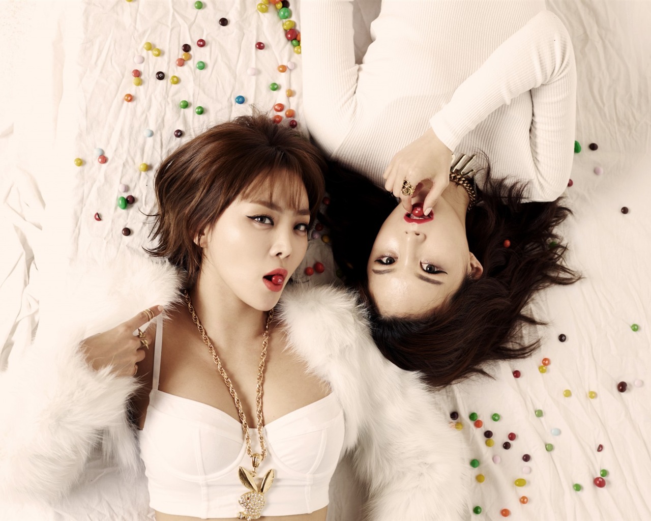 Korejský dívka hudební skupina, Brown Eyed Girls HD Tapety na plochu #7 - 1280x1024