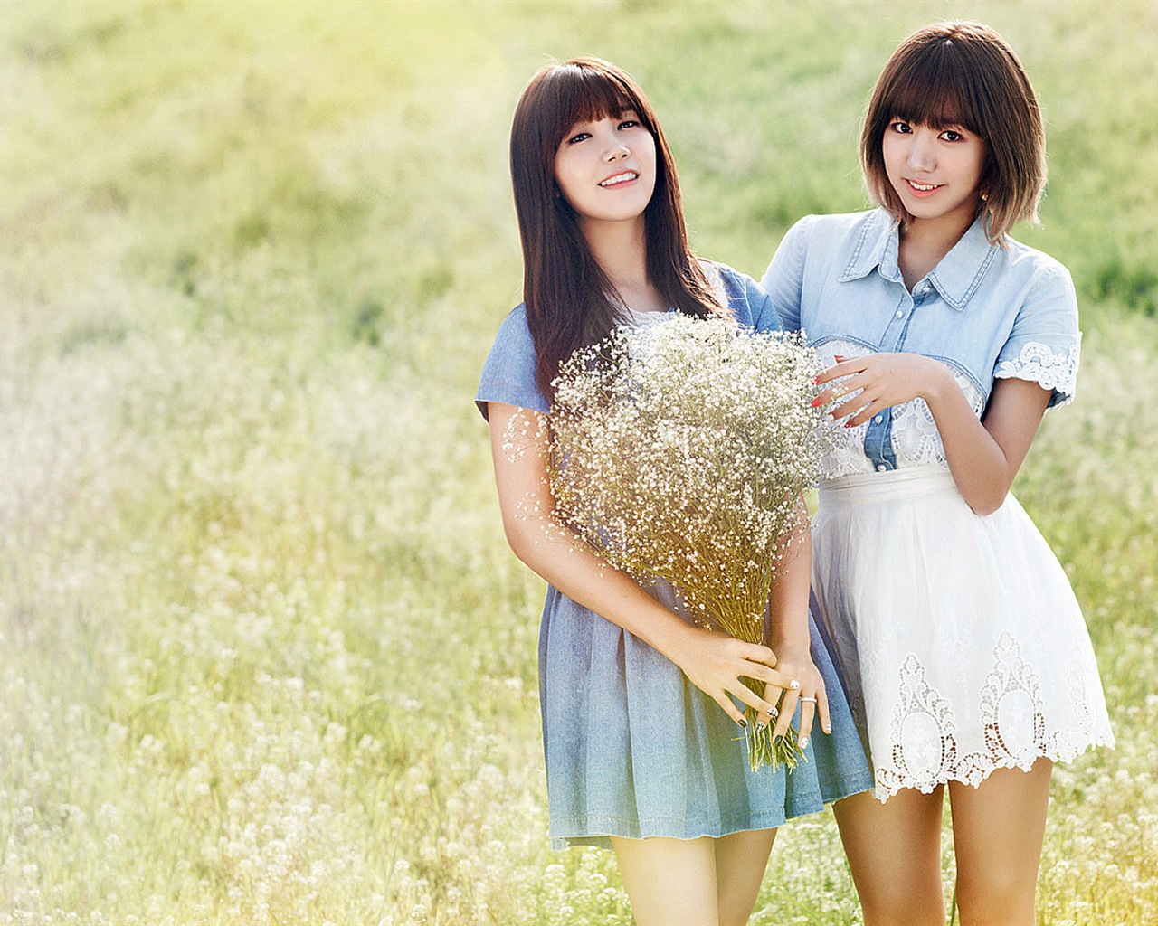 韓國音樂女子組合 A Pink 高清壁紙 #8 - 1280x1024
